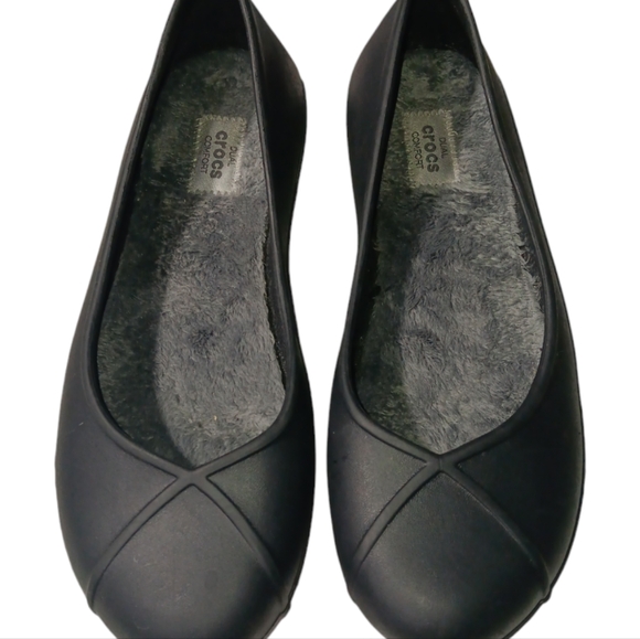 Crocs Olivia II Lined Cozy Flats SZ  Women's 8 - Picture 2 of 6